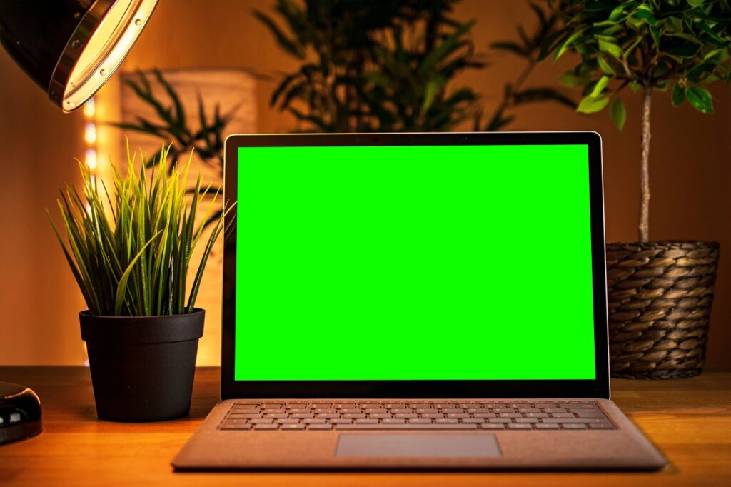 laptop, computer, green screen, notebook, office, internet, technology, desk, macbook, monitor, influencer, pc, green screen, green screen, green screen, green screen, green screen